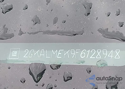 2015 GMC Terrain Sle-1 из США, поврежденный, VIN 2GKALMEK9F6128948